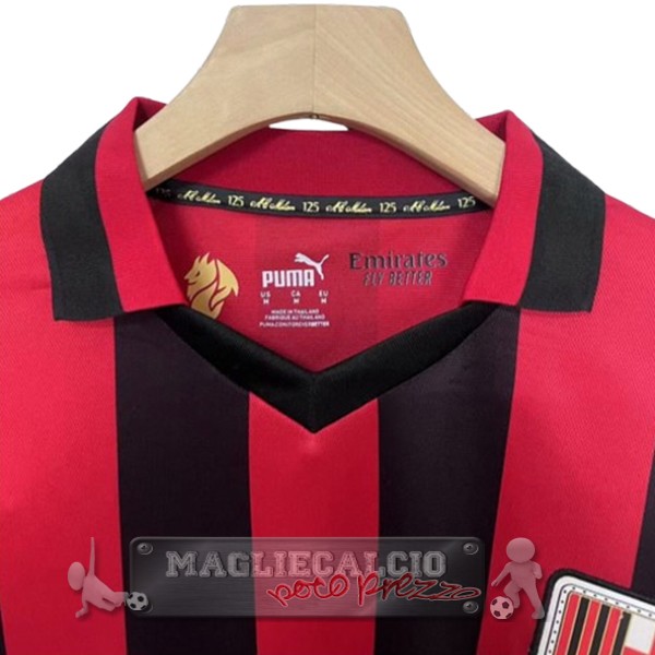 Thailandia speciale Maglia Calcio Manica lunga AC Milan 2024 2025 Rosso