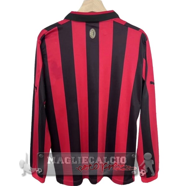 Thailandia speciale Maglia Calcio Manica lunga AC Milan 2024 2025 Rosso