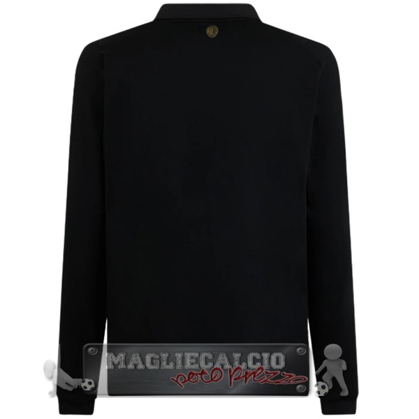 Thailandia speciale Portiere Maglia Calcio Manica lunga AC Milan 2024 2025 Nero
