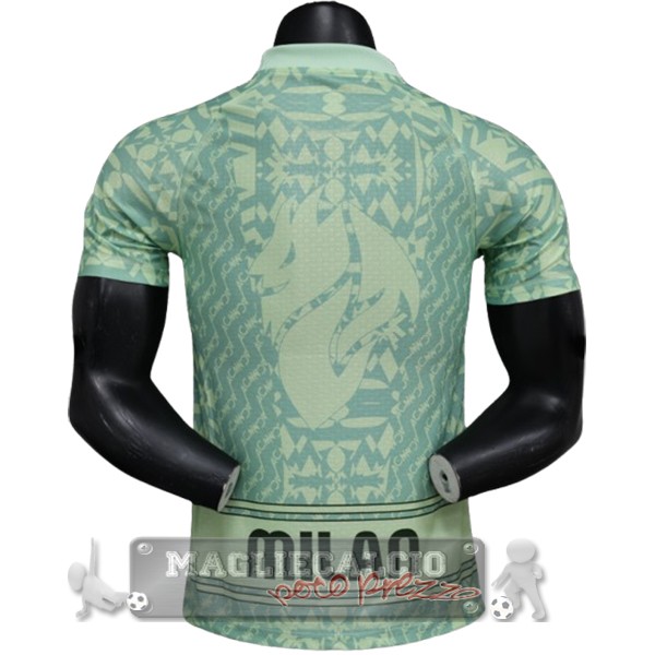 speciale Giocatori Maglia Calcio AC Milan 2024 2025 Verde