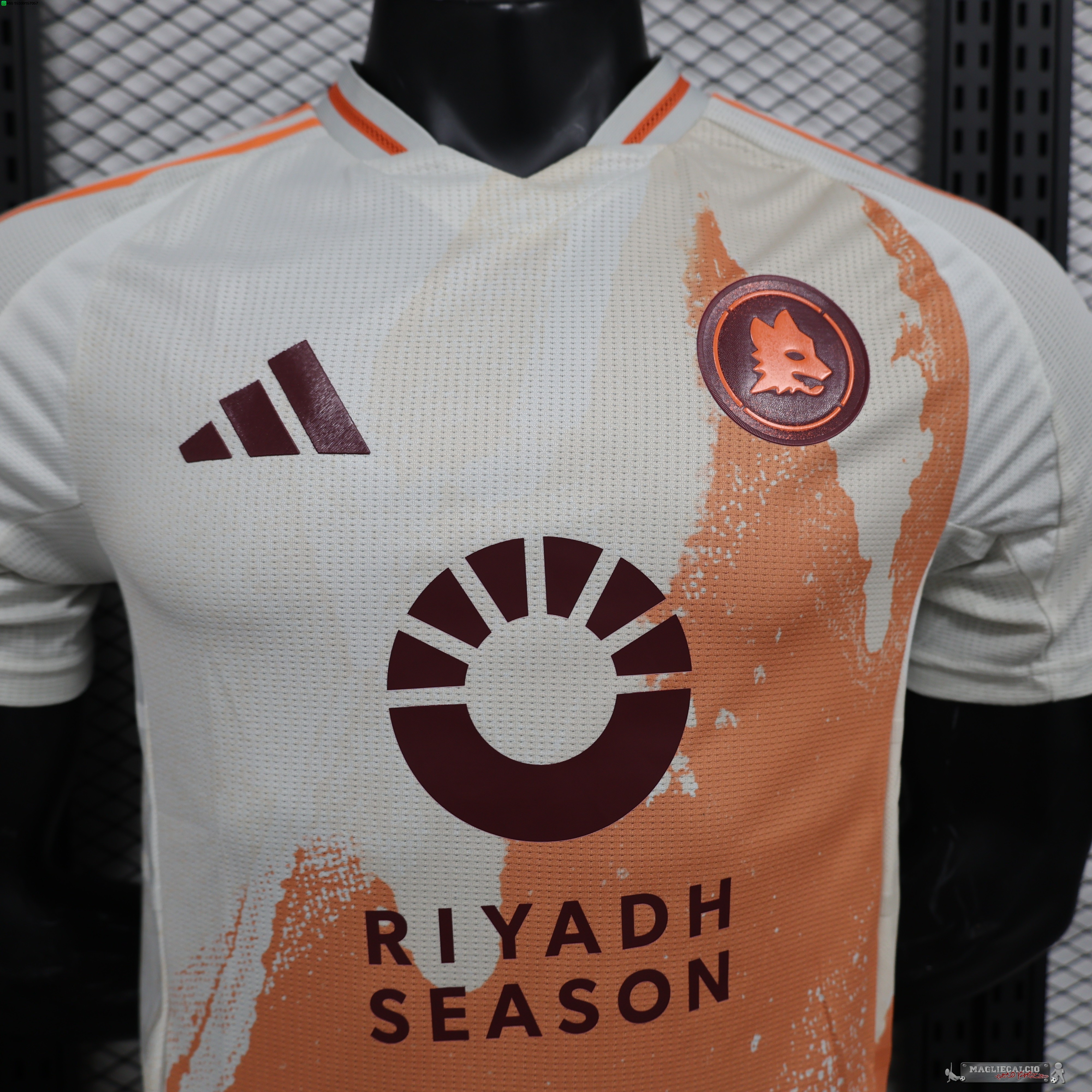 Away Giocatori Maglia Calcio As Roma 2024 2025