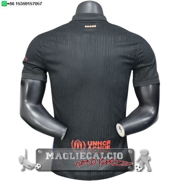 Away Giocatori Maglia Calcio Barcelona 2024 2025