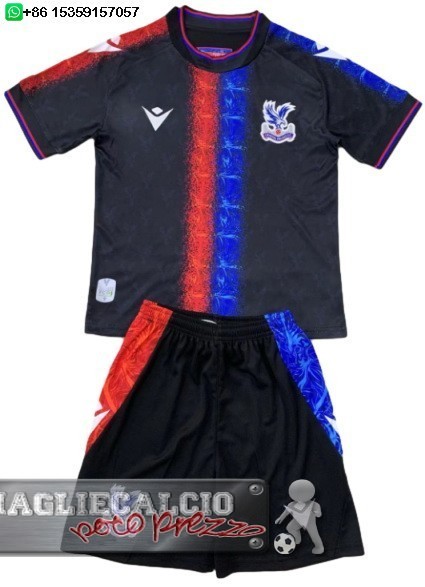 Away Set Completo Bambino Crystal Palace 2024 2025