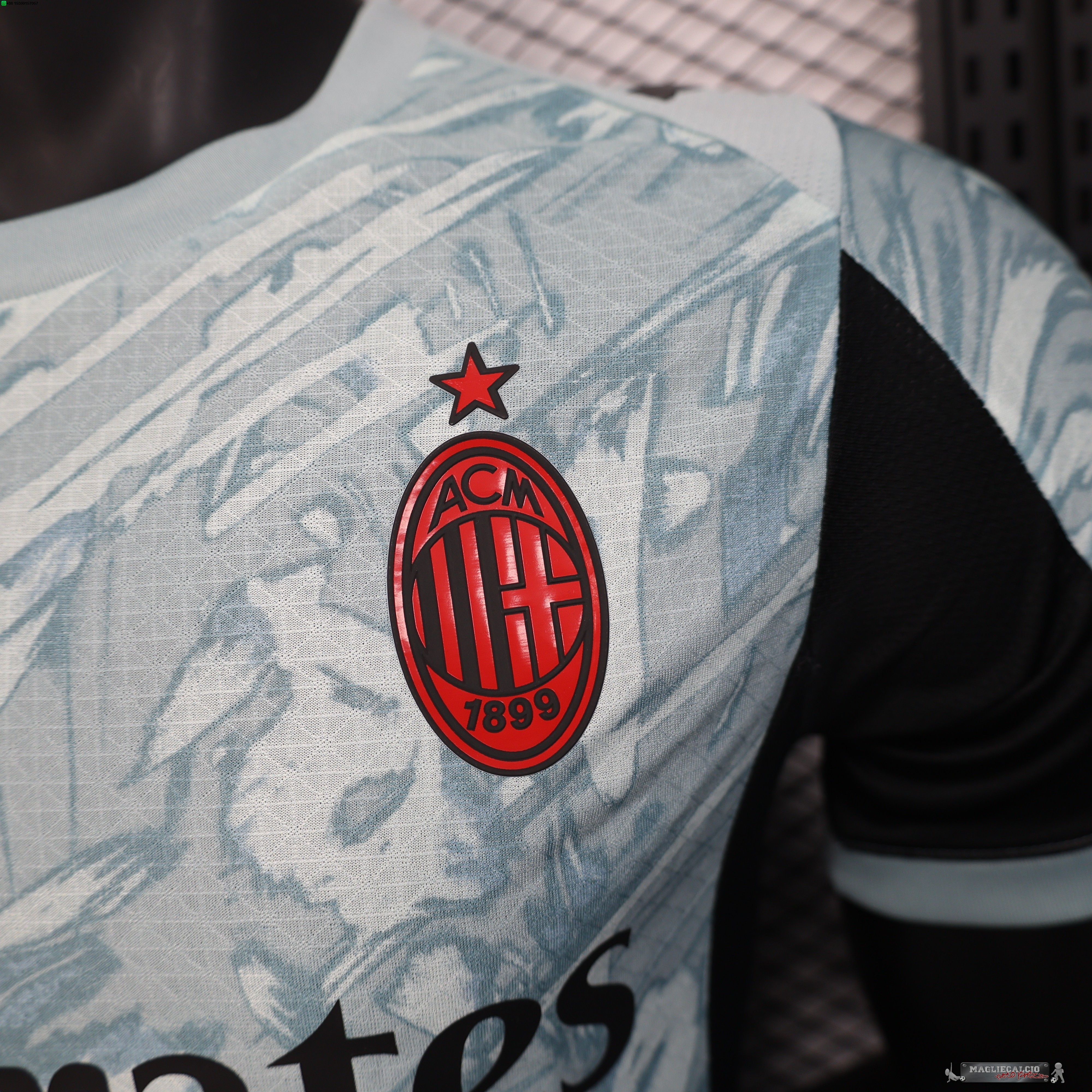 Away concetto Giocatori Maglia Calcio AC Milan 2025 2026