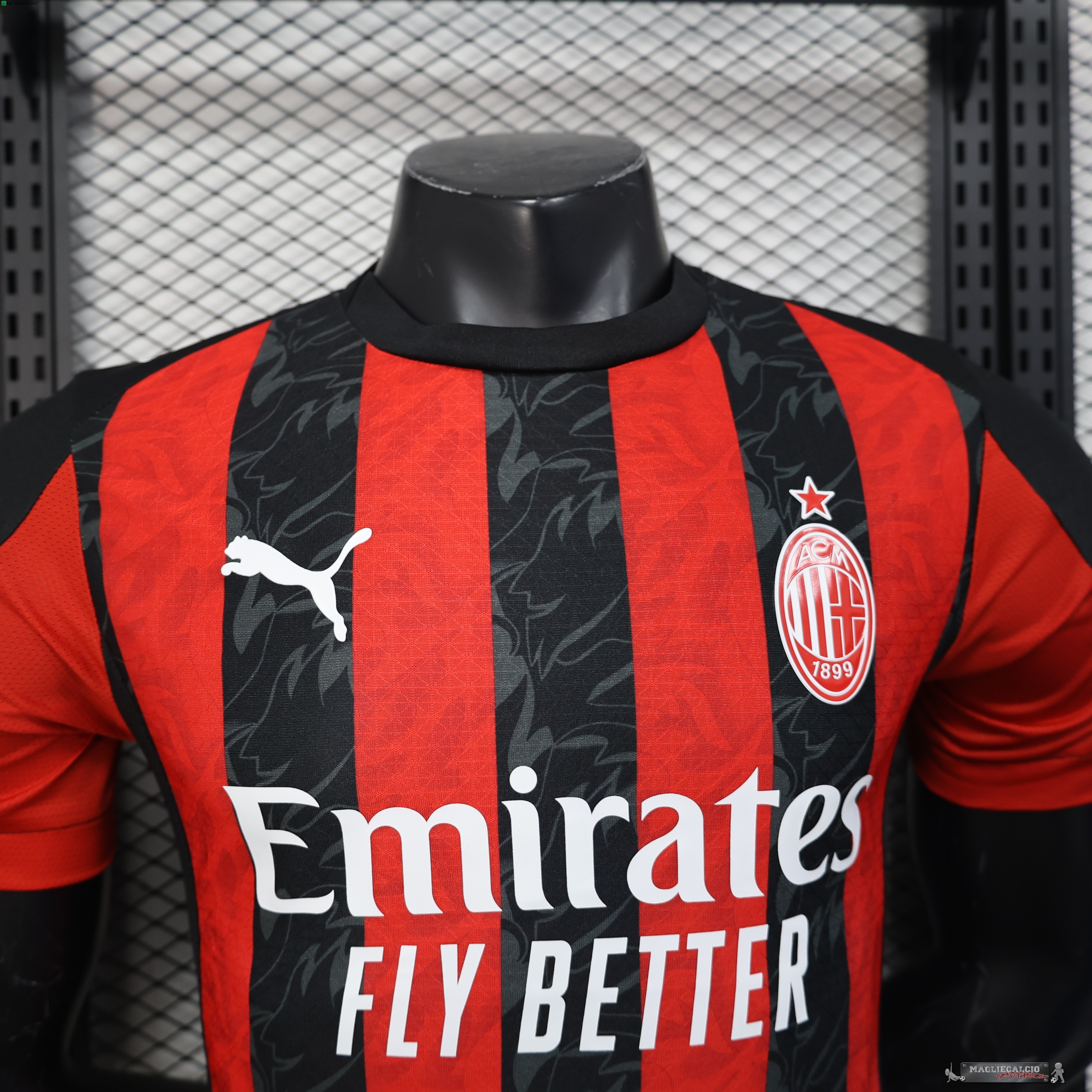 Home concetto Giocatori Maglia Calcio AC Milan 2025 2026