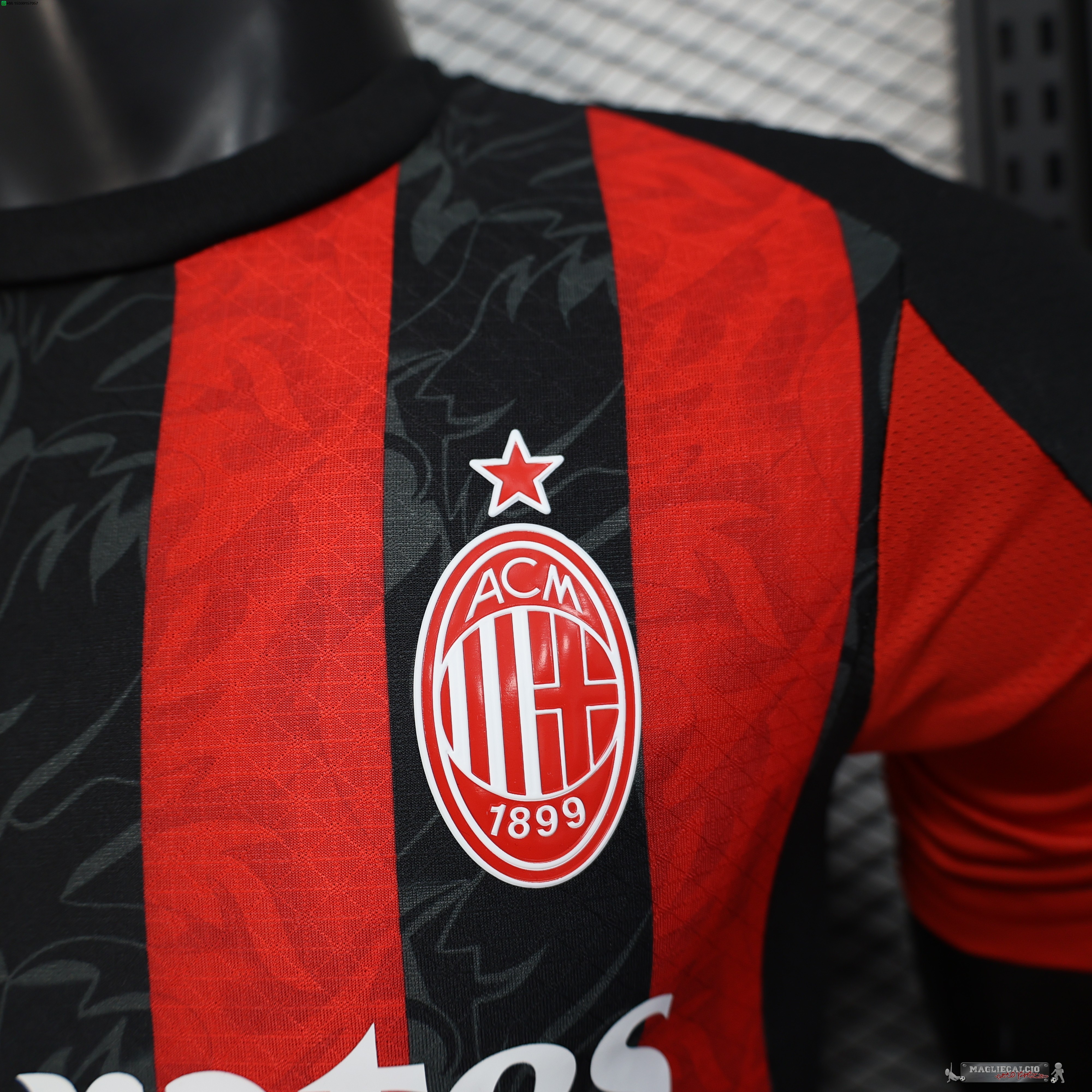 Home concetto Giocatori Maglia Calcio AC Milan 2025 2026