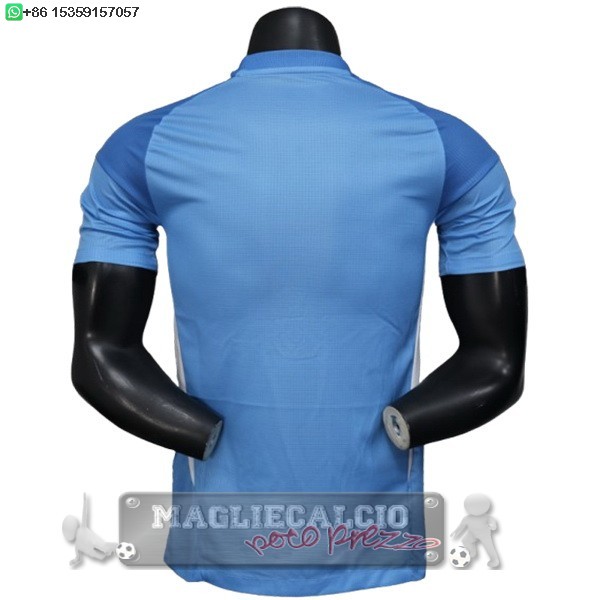 Portiere Giocatori Maglia Calcio Real Madrid 2025 2026 Blu