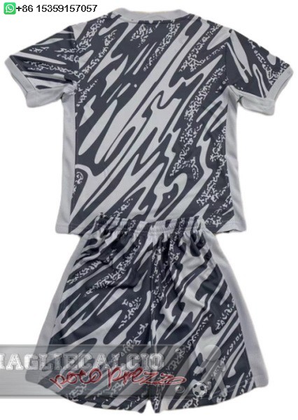 Portiere Set Completo Uomo Paris Saint Germain 2024 2025 Grigio