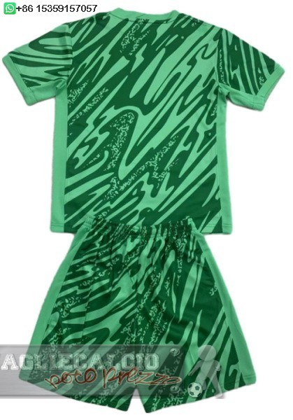 Portiere Set Completo Uomo Paris Saint Germain 2024 2025 Verde
