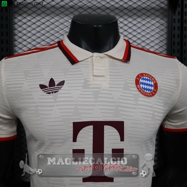Terza Giocatori Maglia Calcio Bayern Monaco 2024 2025