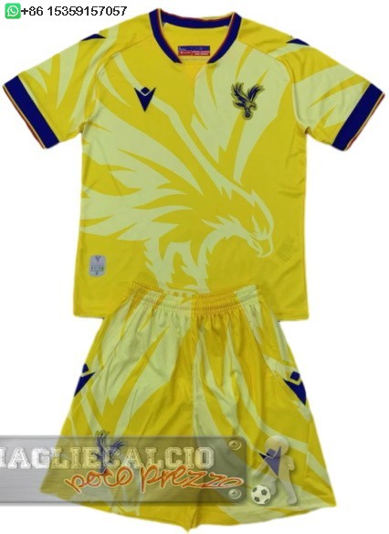 Terza Set Completo Bambino Crystal Palace 2024 2025