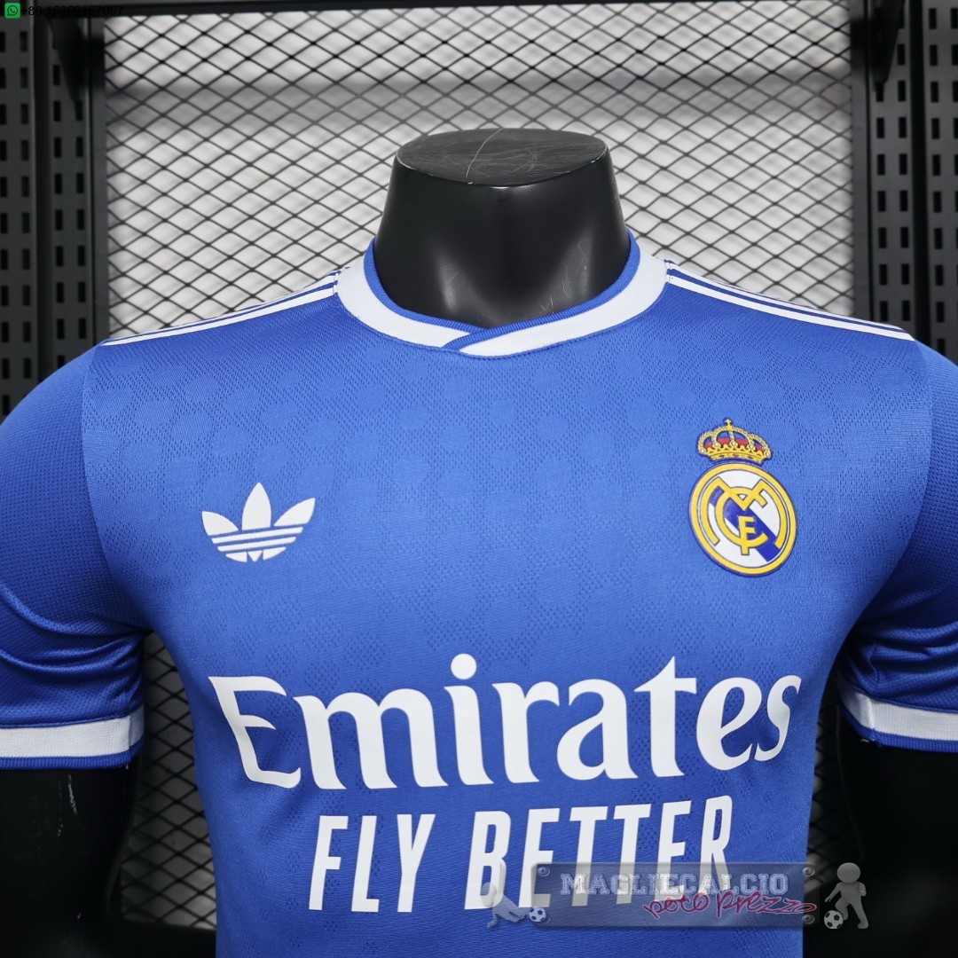 Terza concetto Giocatori Maglia Calcio Real Madrid 2025 2026