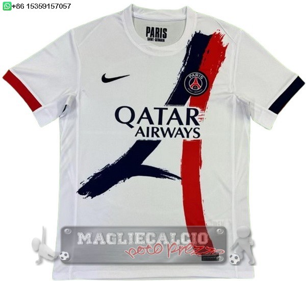 Thailandia Away Maglia Calcio Paris Saint Germain 2024 2025