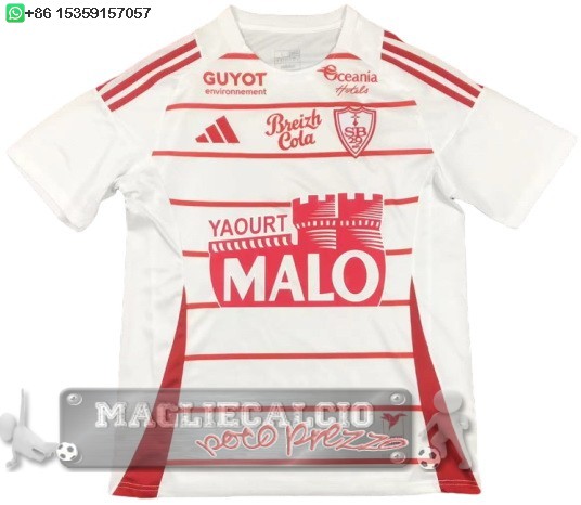 Thailandia Away Maglia Calcio Stade Brestois 2024 2025