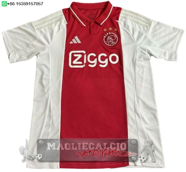 Thailandia Home Maglia Calcio Ajax 2024 2025