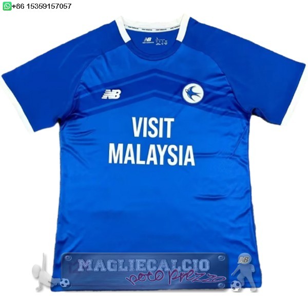 Thailandia Home Maglia Calcio Cardiff City 2024 2025