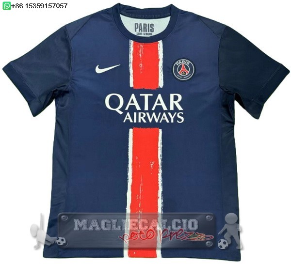 Thailandia Home Maglia Calcio Paris Saint Germain 2024 2025