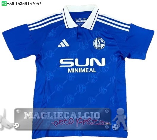 Thailandia Home Maglia Calcio Schalke 04 2024 2025