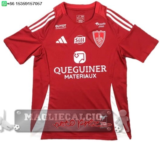 Thailandia Home Maglia Calcio Stade Brestois 2024 2025