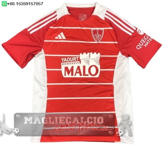 Thailandia Home Maglia Calcio Stade Brestois 2024 2025 I