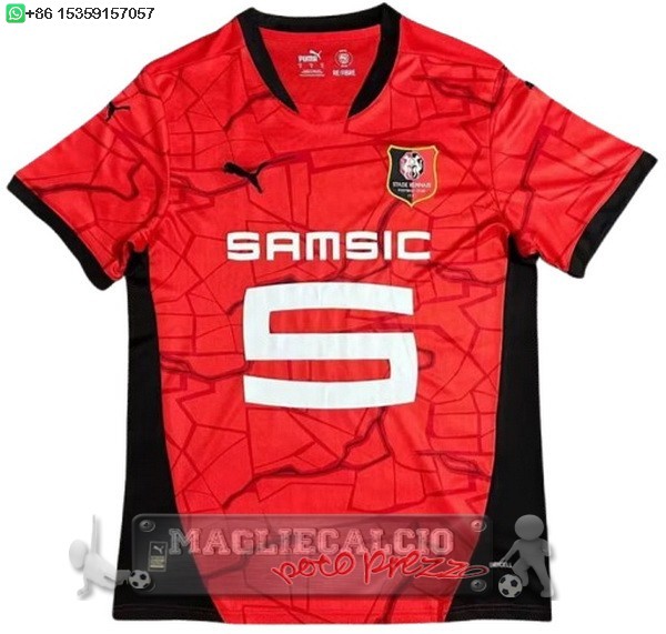 Thailandia Home Maglia Calcio Stade Rennais 2024 2025