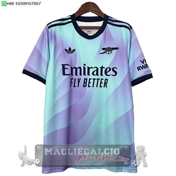 Thailandia Terza Maglia Calcio Arsenal 2024 2025