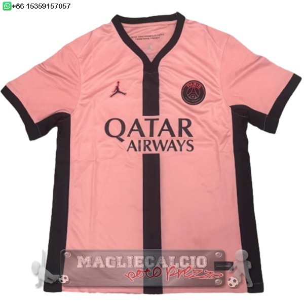 Thailandia Terza Maglia Calcio Paris Saint Germain 2024 2025