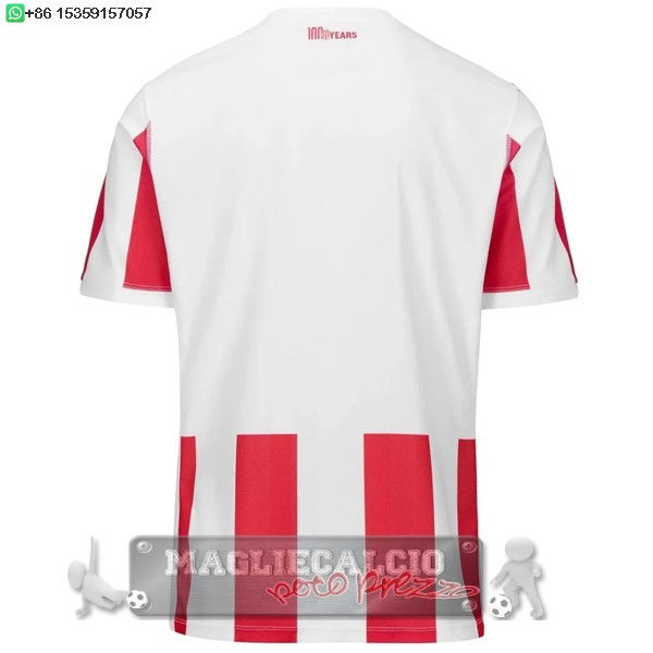 Thailandia speciale Maglia Calcio AS Monaco 2024 2025 Rosso Bianco
