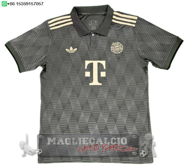 Thailandia speciale Maglia Calcio Bayern Monaco 2024 2025 Grigio