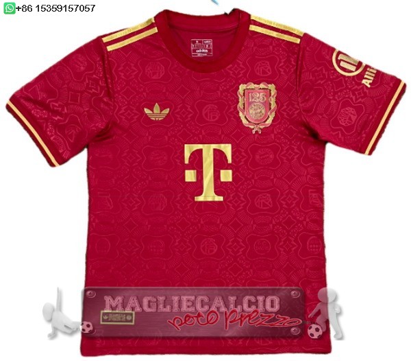 Thailandia speciale Maglia Calcio Bayern Monaco 2025 2026 Rosso