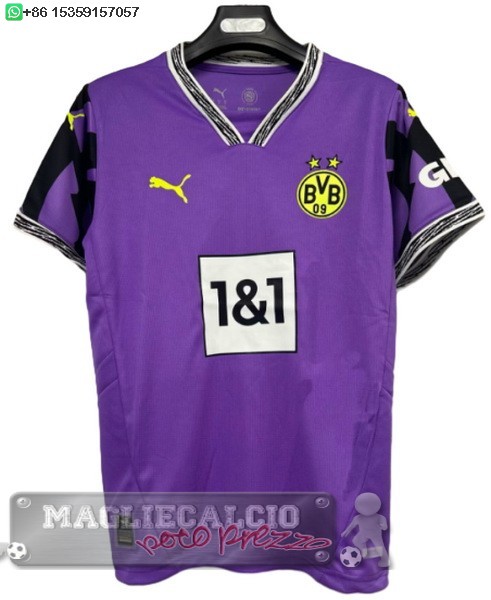 Thailandia speciale Maglia Calcio Borussia Dortmund 2025 2026 Purpureo