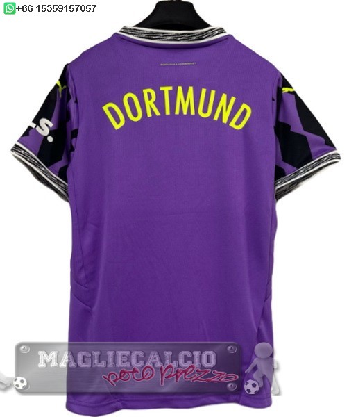 Thailandia speciale Maglia Calcio Borussia Dortmund 2025 2026 Purpureo