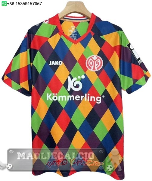 Thailandia speciale Maglia Calcio Maguncia 05 2024 2025 Giallo