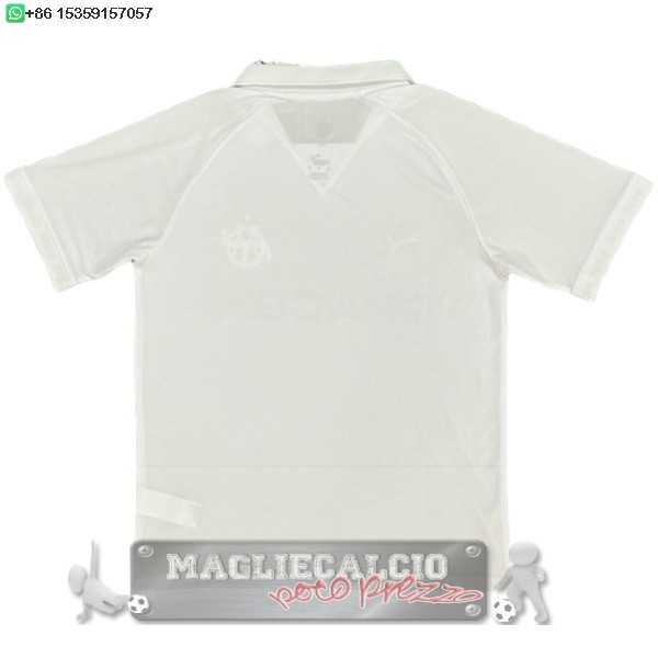 Thailandia speciale Maglia Calcio Marsella 2024 2025 Bianco