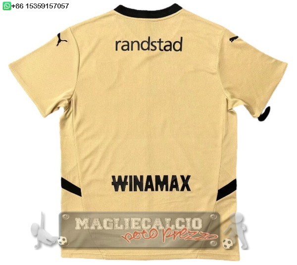 Thailandia speciale Maglia Calcio RC Lens 2024 2025 Giallo