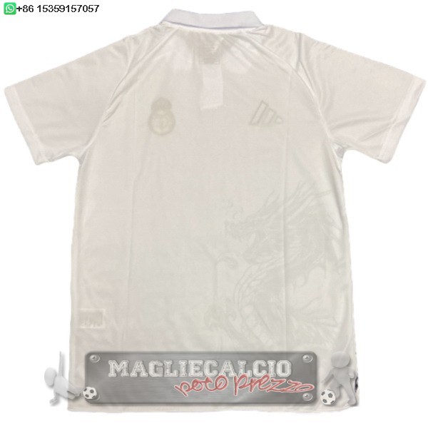 Thailandia speciale Maglia Calcio Real Madrid 2025 2026 Bianco