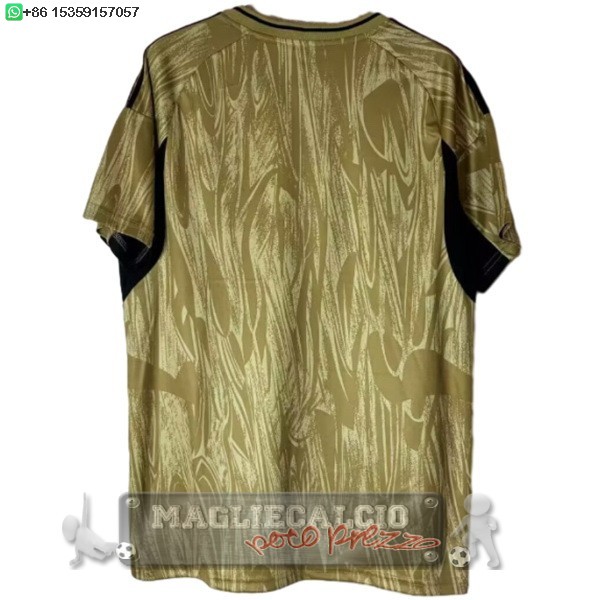 Thailandia speciale Maglia Calcio Real Madrid 2025 2026 Giallo I Nero