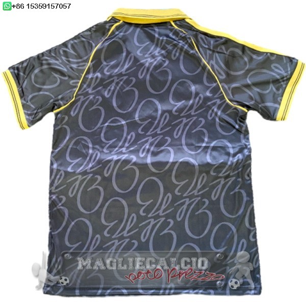 Thailandia speciale Maglia Calcio Real Madrid 2025 2026 Grigio  Giallo