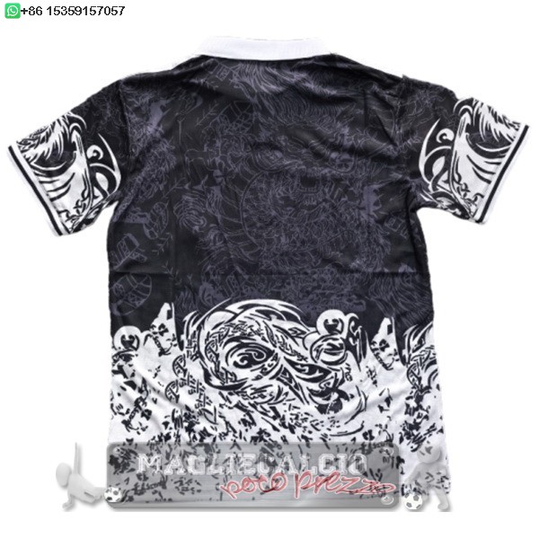 Thailandia speciale Maglia Calcio Real Madrid 2025 2026 Nero Bianco