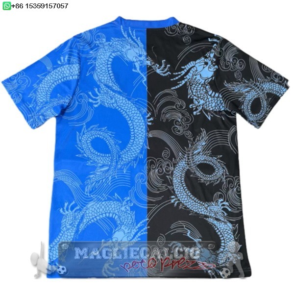 Thailandia speciale Maglia Calcio Real Madrid 2025 2026 Nero Blu
