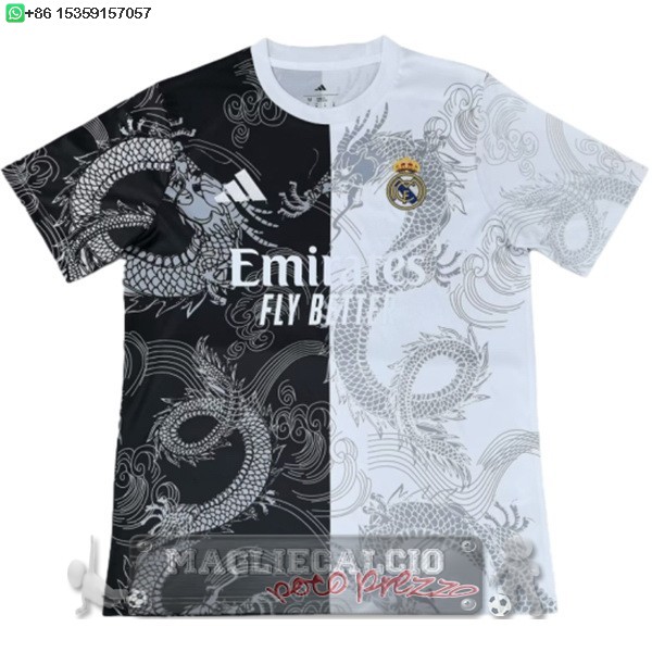 Thailandia speciale Maglia Calcio Real Madrid 2025 2026 Nero