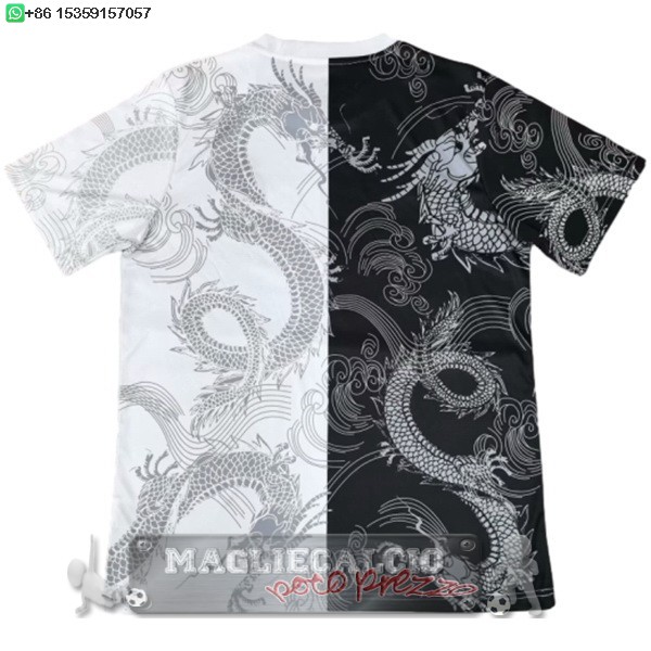Thailandia speciale Maglia Calcio Real Madrid 2025 2026 Nero II Bianco