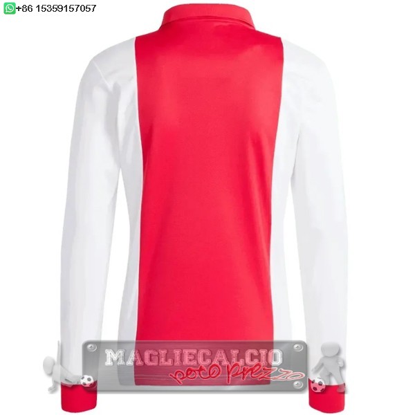 Thailandia speciale Manica lunga Ajax 2025 2026 Rosso