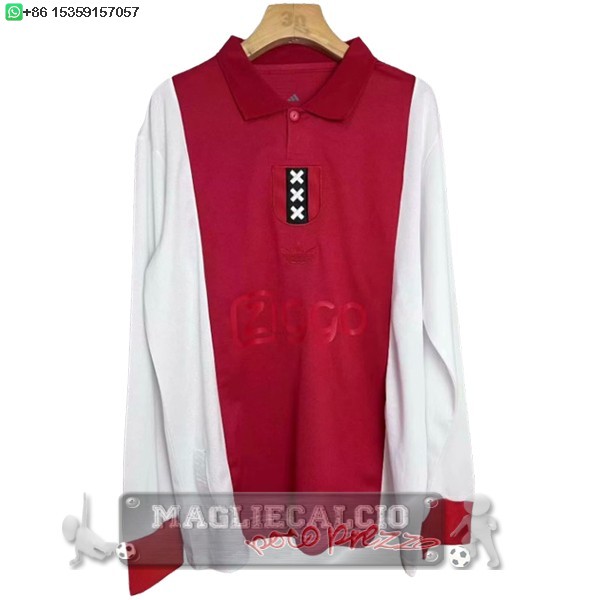 Thailandia speciale Manica lunga Ajax 2025 2026 Rosso