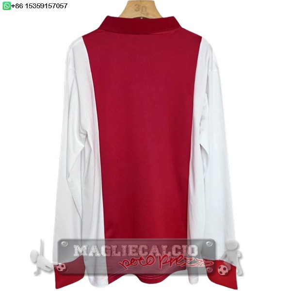 Thailandia speciale Manica lunga Ajax 2025 2026 Rosso