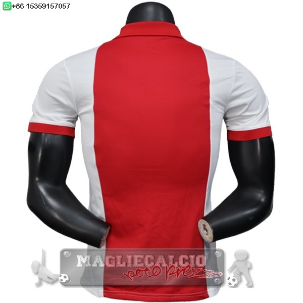 speciale Giocatori Maglia Calcio Ajax 2025 2026 Rosso
