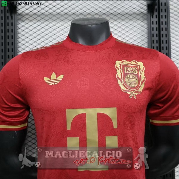 speciale Giocatori Maglia Calcio Bayern Monaco 2024 2025 Rosso