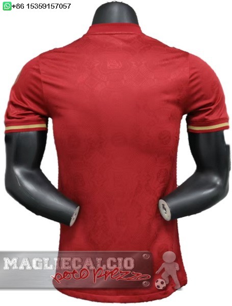 speciale Giocatori Maglia Calcio Bayern Monaco 2024 2025 Rosso