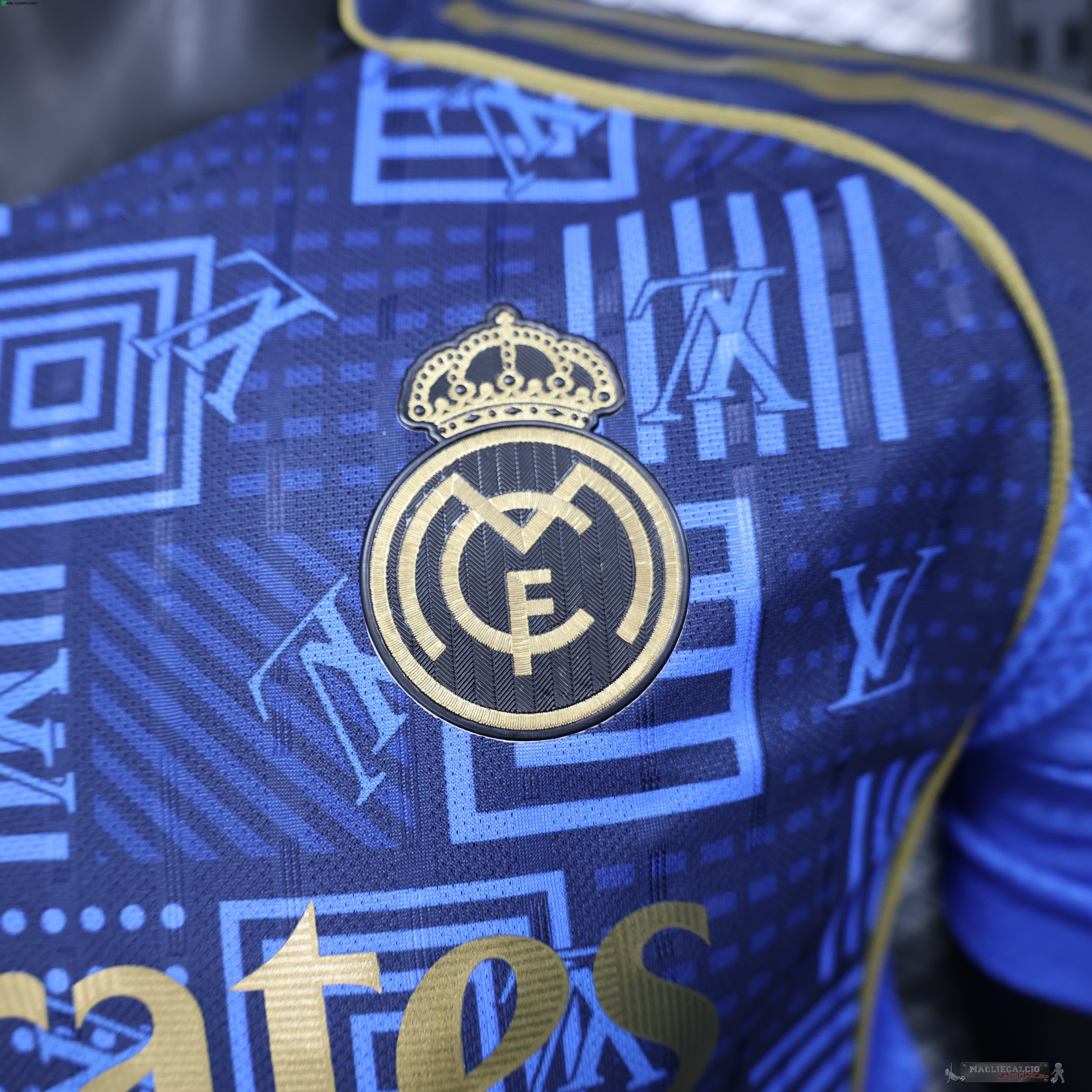 speciale Giocatori Maglia Calcio Real Madrid 2025 2026 Blu