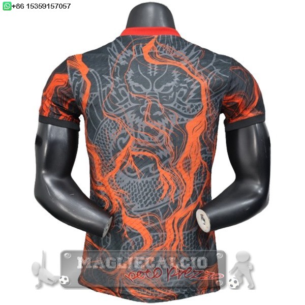 speciale Giocatori Maglia Calcio Real Madrid 2025 2026 Nero Rosso